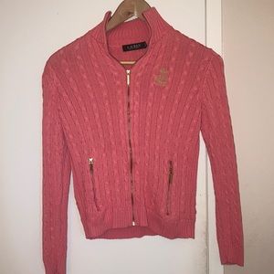 Ralph Lauren Zip Up Sweater